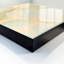 Key cabinet for wall, Opens to the left, 30x30x5, Black, Pastel colors with delicate lines, 