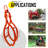 Steel Fireplace Tool Set