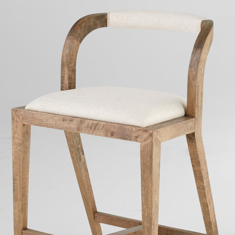 Malone Upholstered Accent Stool