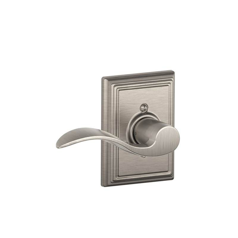 Accent Interior Dummy Entry Set, Satin Nickel, Left