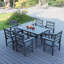 Ensemble repas d'extérieur carré avec coussins Cotswald-770543711-768543602