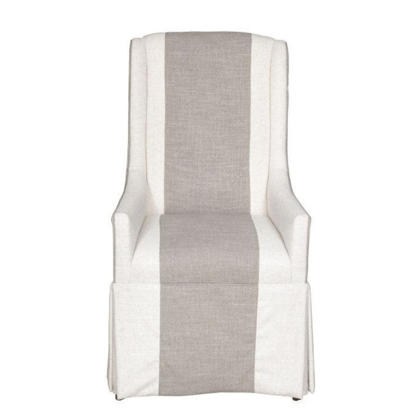 Chaise avec accoudoirs Kathleen, Noyer, 9401 Ivoire