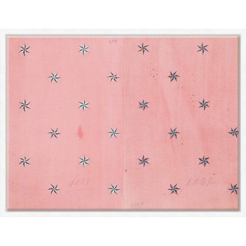 Etoile - Pink (var. 3) Print by Paule Marrot