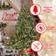 Arbre de Noël artificiel pré-éclairé pré-éclairé-626407034