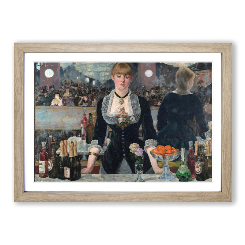 Edouard Manet - Single Picture Frame Painting, Oak