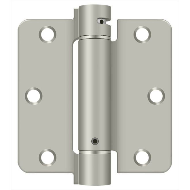 3.5''H x 3.5''W Steel Single Spring Door Hinge Deltana 