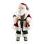 Animated Courtly Fabric Santa