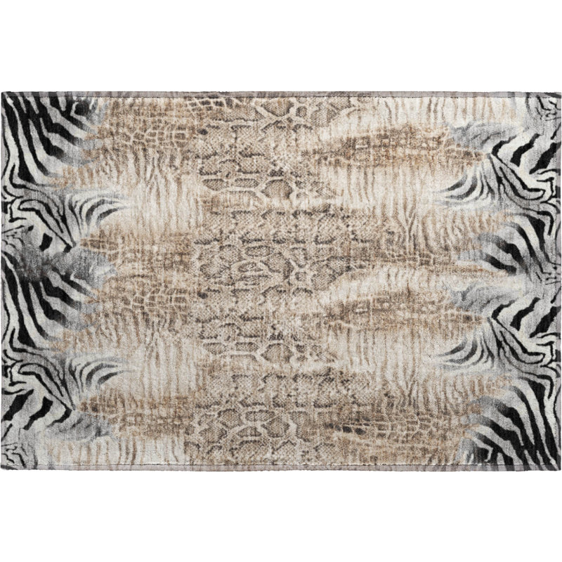 Tapis Mayfield Premium lavable à la machine, Ivoire ivoire, 1 pi 8 po x 2 pi 6 po