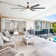 72" Aluminum 6-Blade Large LED Windmill Ceiling Fan With Remote Control