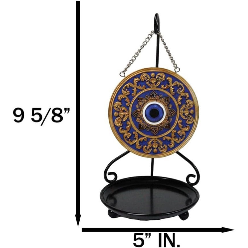 Brûleur de cône encens Evil Eye With Mandala
