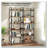 6-Tier Industrial Bookshelf