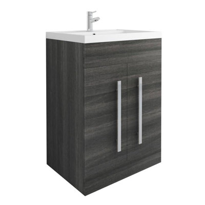 Edmonston 600mm Single Bathroom Vanity with Polyglomerate Basin