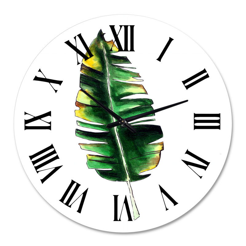 Horloge murale bohème et éclectique, Surdimensionné