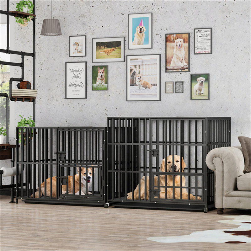 Leitha Stackable Pet Cage, 144.5cm H x 95cm W x 57cm D
