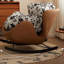 Chaise berçante simple pour la maison-101333392