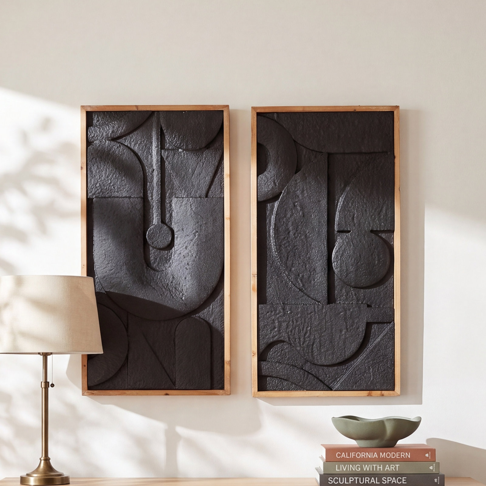 Metal Geometric Dimensional Wall Art