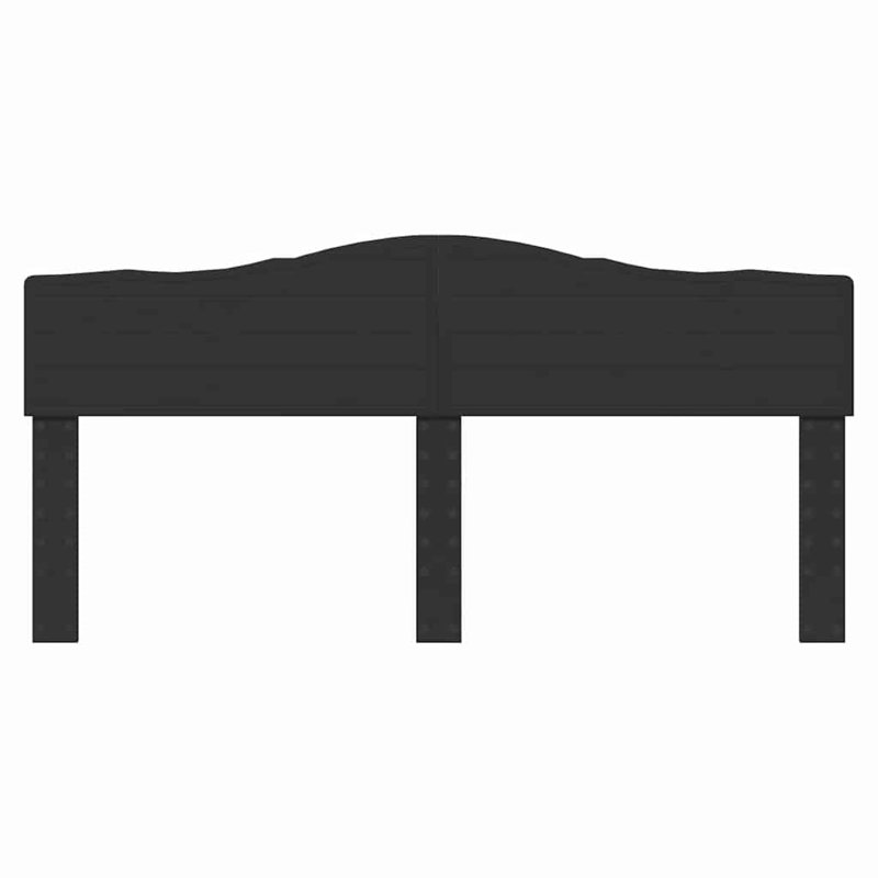 Headboard, King, Black Oak