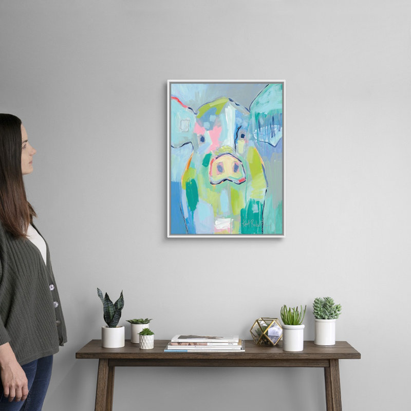 « Millie » par Kait Roberts-impression sur toile, H 26 po x l 20 po x P 1,75 po, Toile blanche encadrée