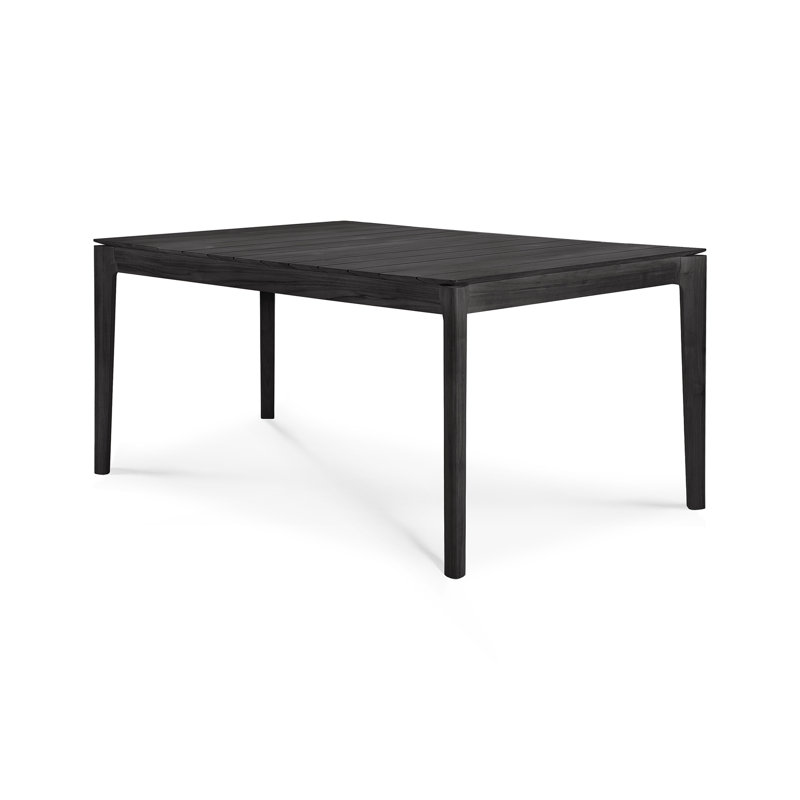 Bok Outdoor Teak Dining Table, 31.5" W x 64" L
