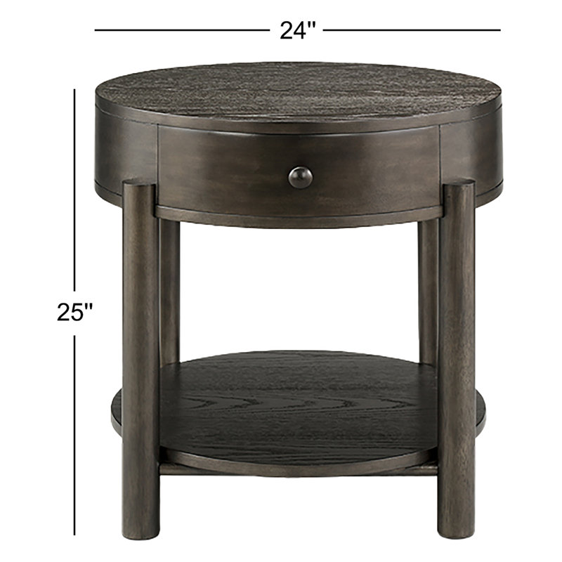 Round End Table