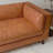 Mary Top Grain Leather Wide Sofa