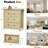 31.49" Wave Design 3-Drawer Nightstand