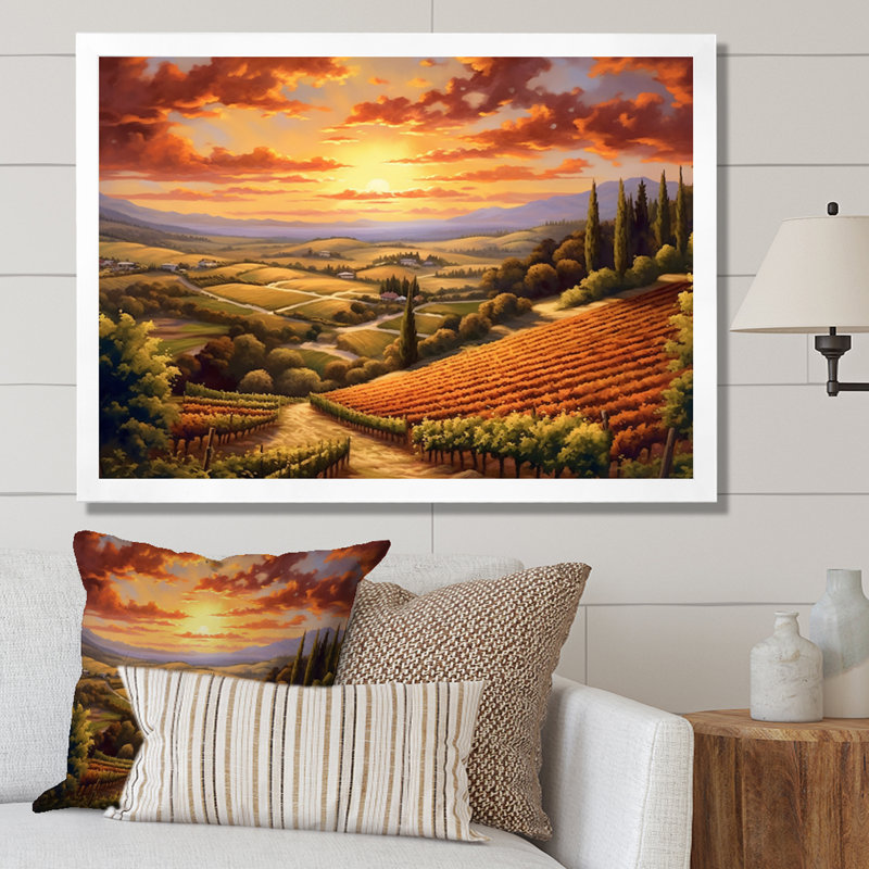 «Forest Getaway» sur toile, H 16 po x l 32 po x P 1 po, Cadre simple blanc