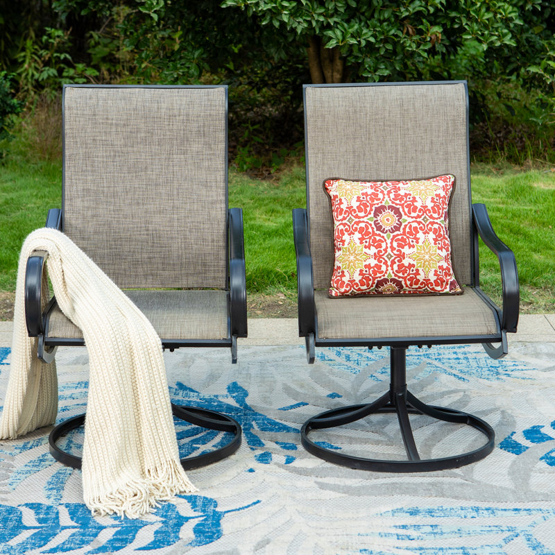 Chaise de salle à manger d'extérieur Sylinda Premium toutes saisons