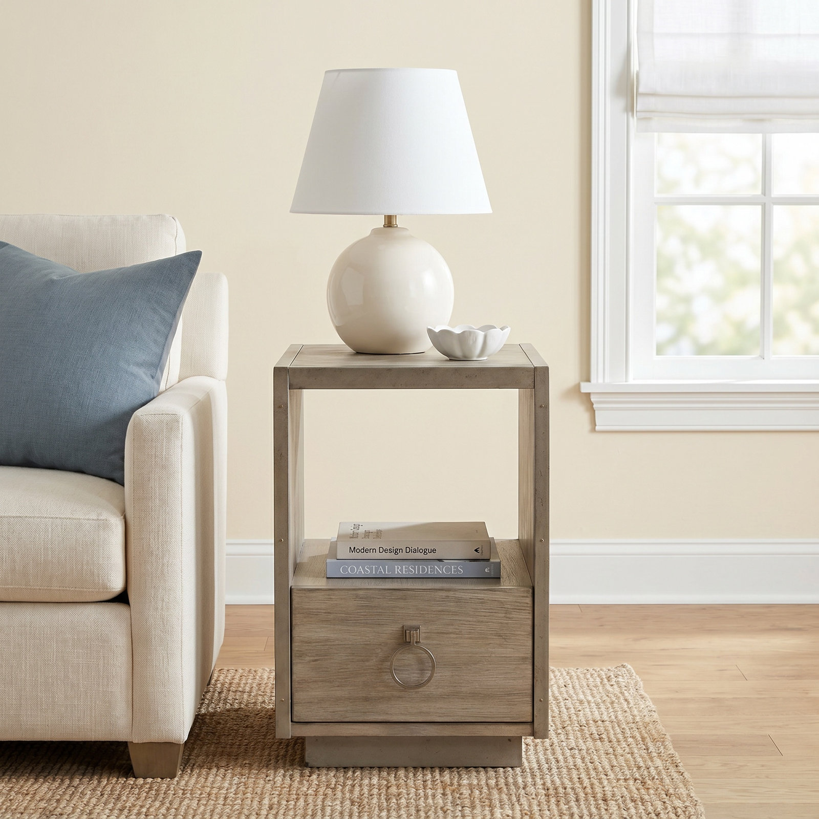 Regan End Table With Storage