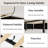 Upholstered Platform Bed With Wingback Headboard-2001593358-2001593363