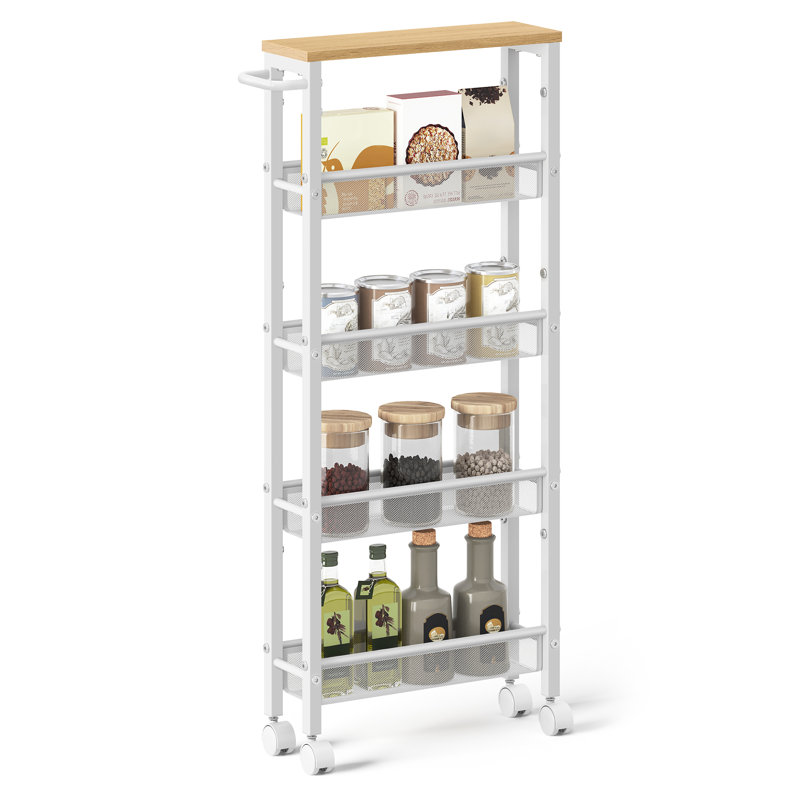 99.6cm H x 45.4cm W Utility Cart with Wheels