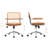 Carli Rattan Leather Office Chair-39152968