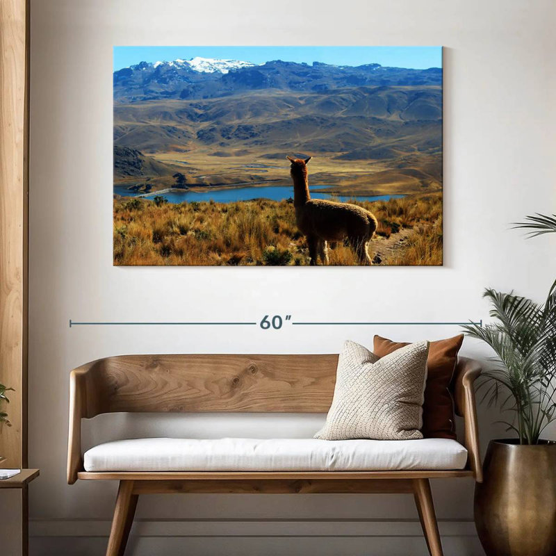 Brampt Lakeside Alpaca, 32" H x 48" W