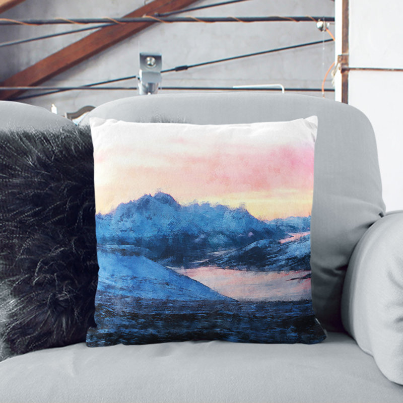 Square Cushion, 40cm H x 40cm W x 15cm D, White