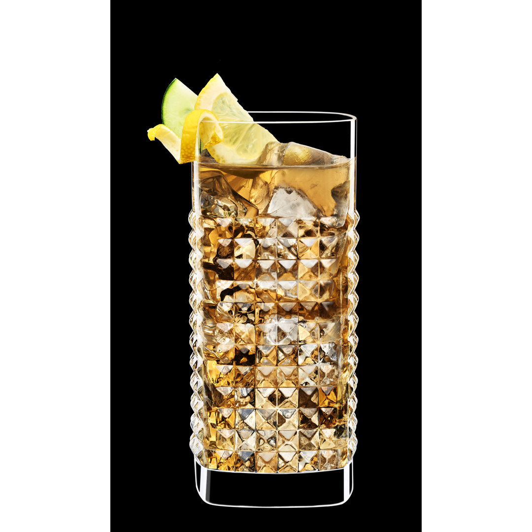 Mixology 16.25 oz. Elixer Hi-Ball Drinking Glasses (Set of 4) Luigi Bormioli