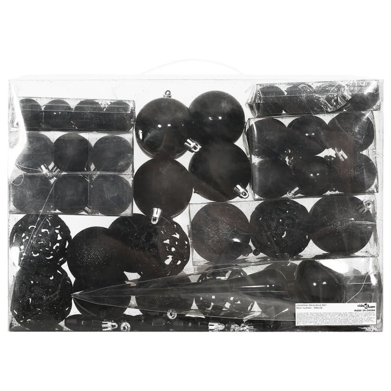 Christmas Christmas Bauble, Black