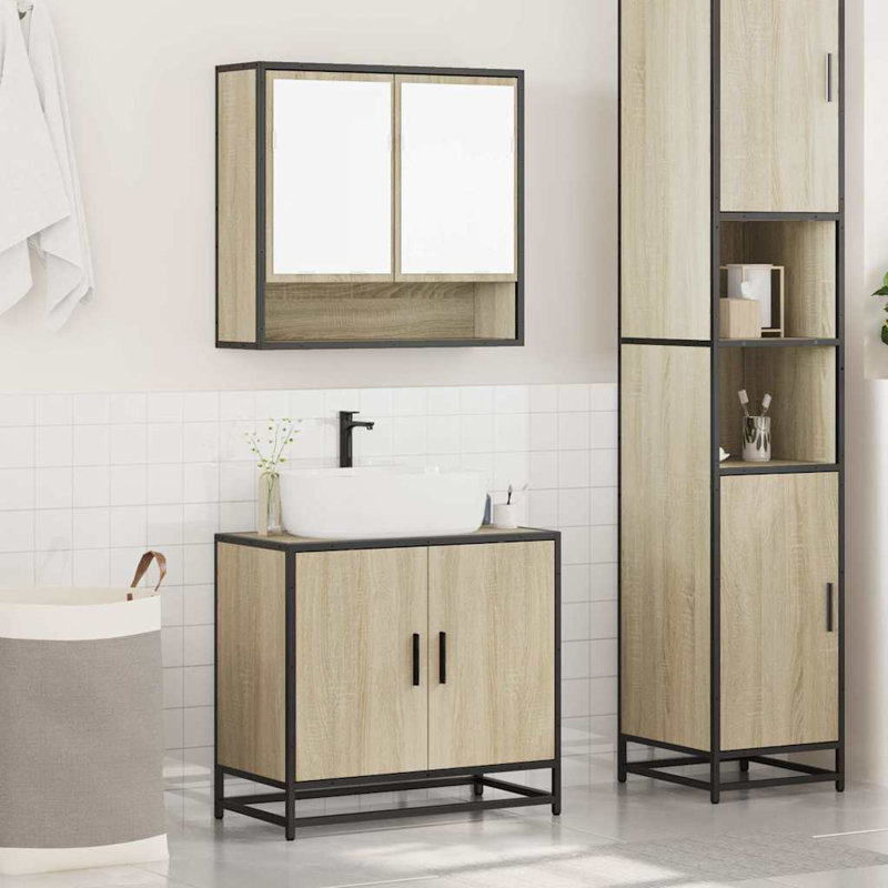 Bathroom Furniture Suite, Sonoma Oak