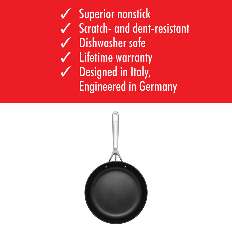 Zwilliing J.A. Henckels Non Stick Hard-Anodized Aluminum Frying Pan, 10.24"