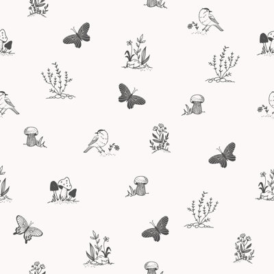 Toxey 126" L x 24" W Smooth Peel and Stick Wallpaper Roll