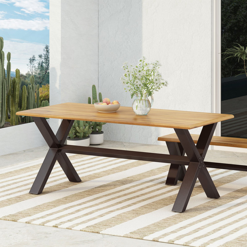 Table d'extérieur 70,75 L x l 34,5