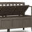 Brooklyn 48"W Solid Wood Contemporary Entryway Storage Bench with Lift-Top Lid and Dual Compartments-1508666171