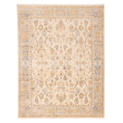 Finest Oushak Cream Rug 7'10" x 9'11"