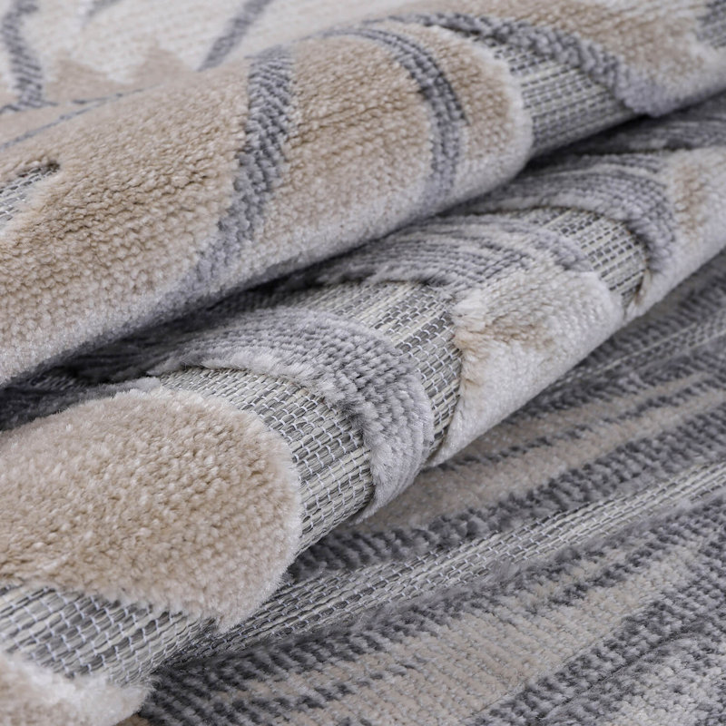 Tapis floral intérieur / extérieur, Rectangle 6 pi x 9 pi