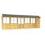 4ft x 20ft Apex Summer House