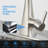 Pull-Down Kitchen Faucet with Touchless Sensor-108845125