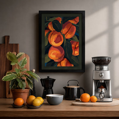 Peaches In Abundance Boho - Print