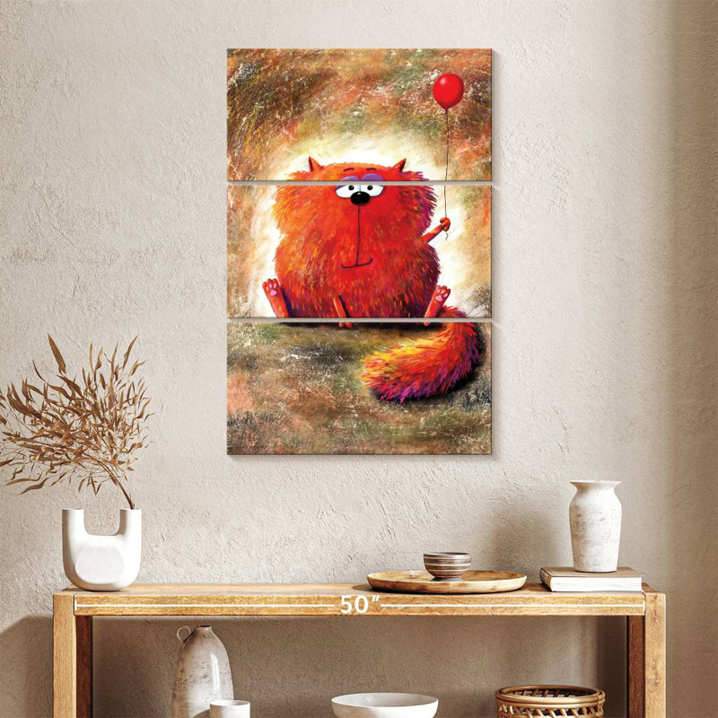 Brampt Fat Cat, 38" H x 24" W