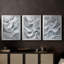 ABSTRACT Series CDLV - Toile tendue avec châssis sur mesure - 3 pièces-387274711-387274715