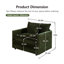 Ensemble de canapé de salon, canapé modulaire 2 places et fauteuils d'appoint Green Chenille-2070704637