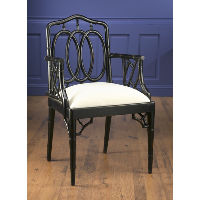 Courey Mahogany Dining Chair, Black
